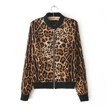 Blusa leopard